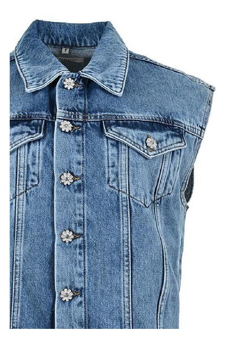 BROOME GILET BRO 035 O SNOW BLUE